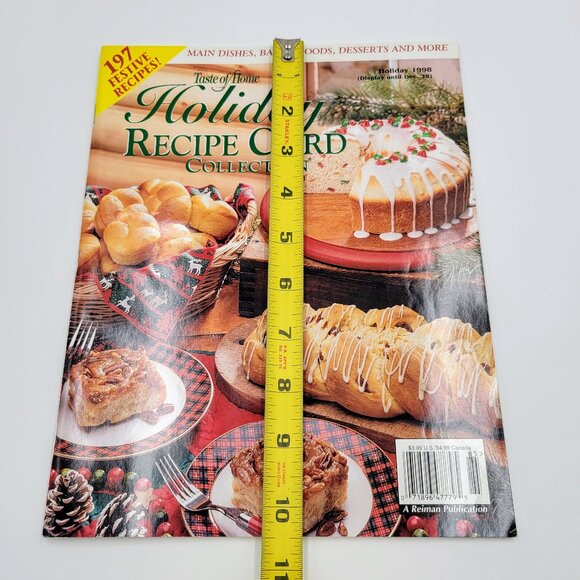 Taste Of Home Holiday Recipe Card Collection Holiday 1998 197 Festive Recipes - Picture 7 of 8